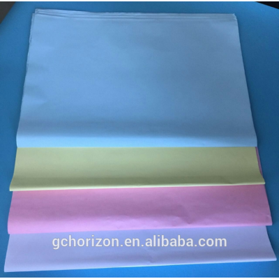 China Factory Wholesale Price Smooth Paper Custom Size Color Carbonless Paper Ream